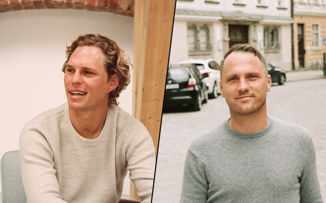 Founders of Scalable Capital: Erik Podzuweit and Florian Prucker